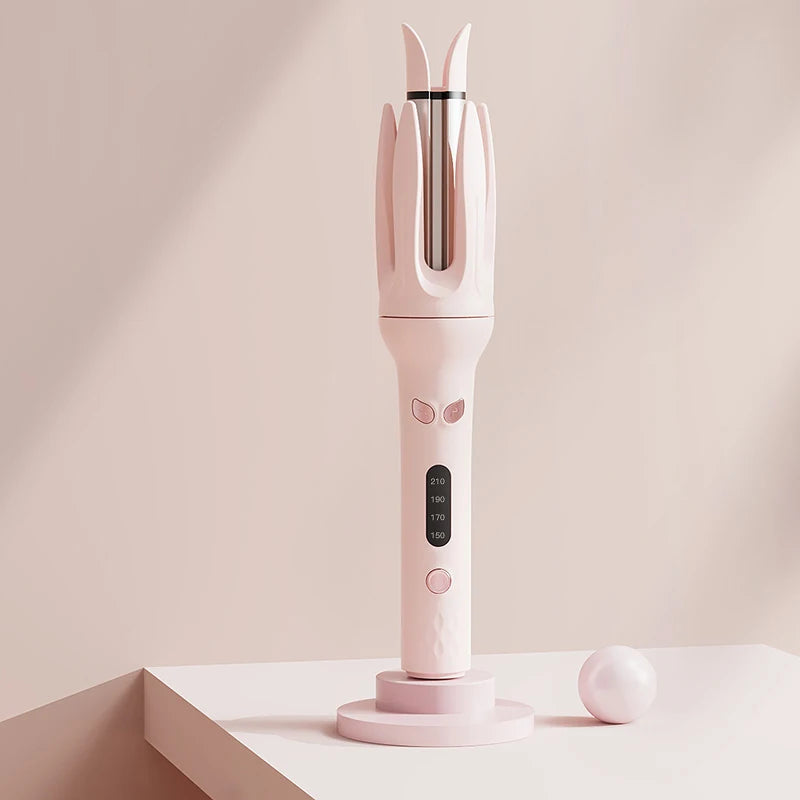 Automatic Hair Curler - Pink