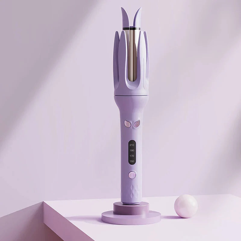 Automatic Hair Curler - Purple